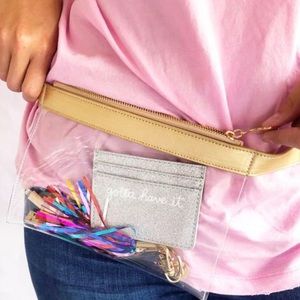 Packed Party Clear Fanny Pack